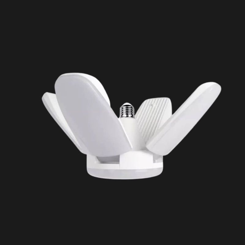 1 Peça Lâmpada Led Bulbo Dobrável Ventilador Luzes Lâmina De Iluminação