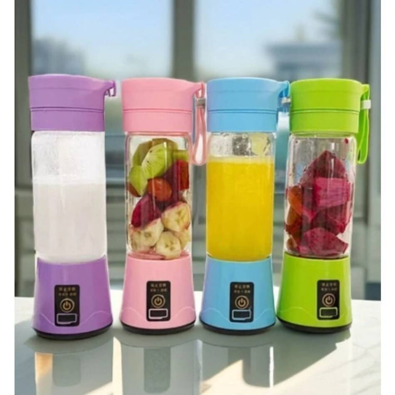 Mini Liquidificador 6 Lâminas Portátil Recarregável Micro Usb