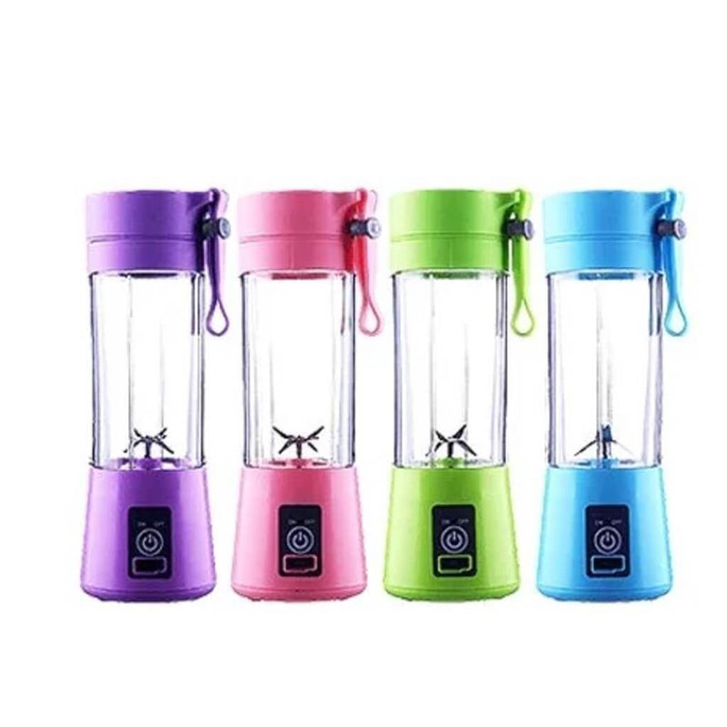 Mini Liquidificador 6 Lâminas Portátil Recarregável Micro Usb