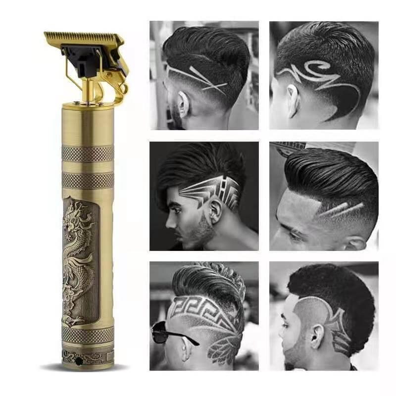 Máquina De Cortar Cabelo Para Barba Masculina Elétrico Profissional