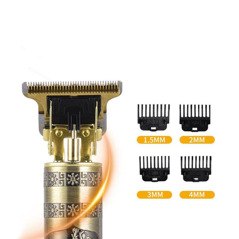 Máquina De Cortar Cabelo Para Barba Masculina Elétrico Profissional