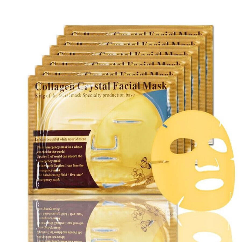 Kit 3 Máscara Facial Ouro Anti Envelhecimento