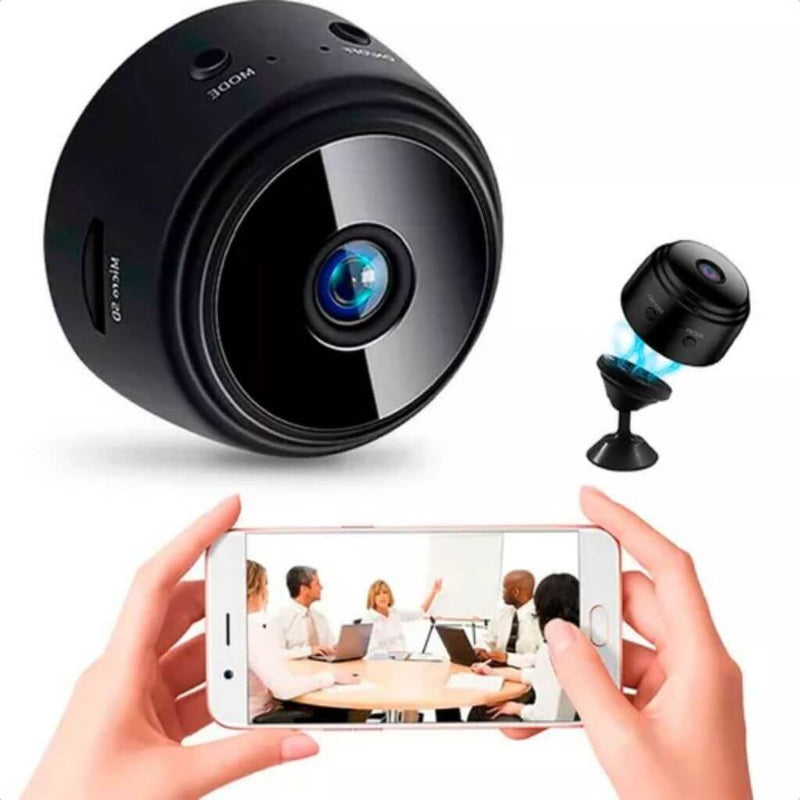Mini Câmera de Visão Noturna HD Wifi