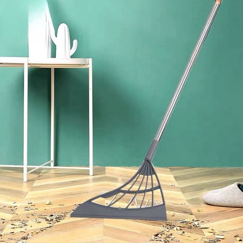 Vassoura Mágica Rodo Tira Pelo Limpa Vidro Seca Bem Silicone 1.2m