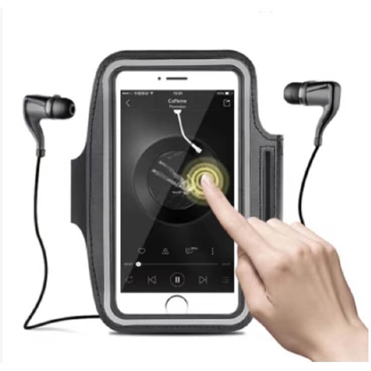 Braçadeira de Celular Para Exercício Físico, Corrida E Academia Universal XL Comporta até 5.5 polegadas