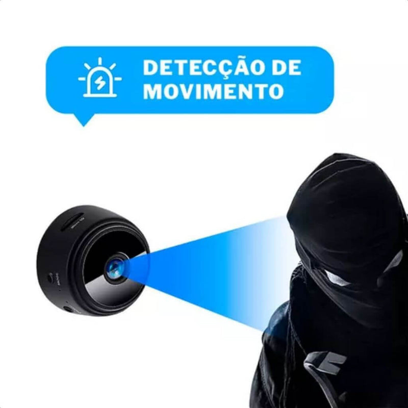 Mini Câmera de Visão Noturna HD Wifi