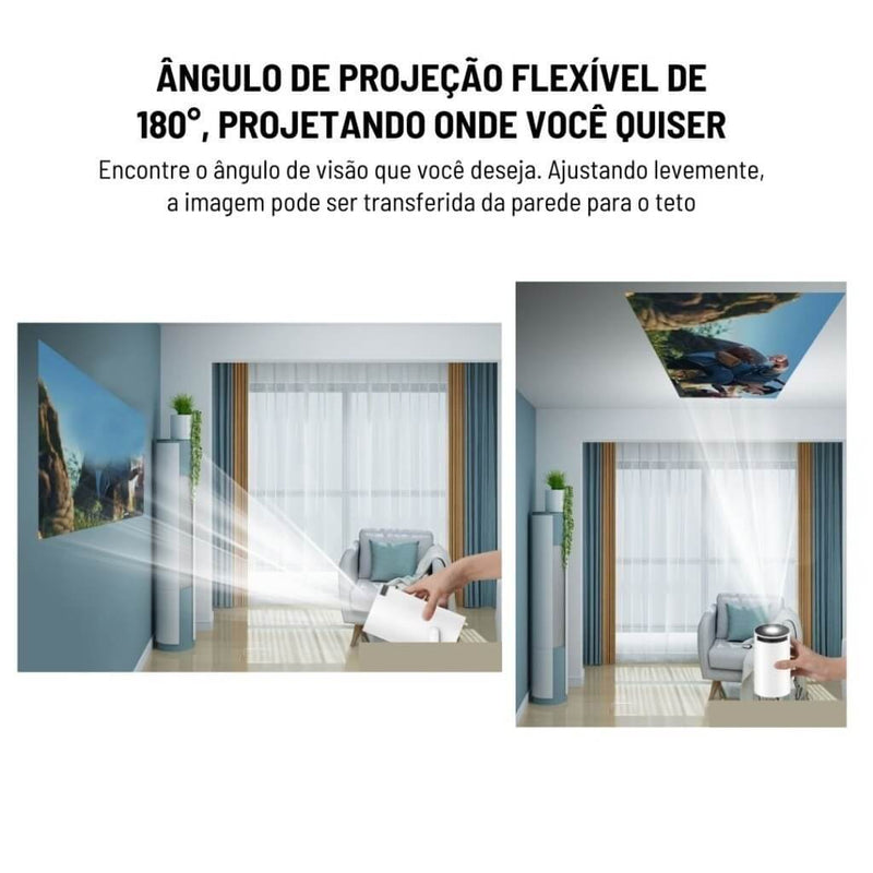 4K HD Projetor 150 Polegada