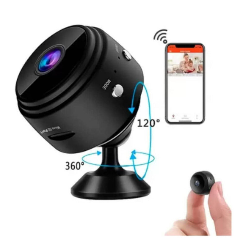 Mini Câmera de Visão Noturna HD Wifi