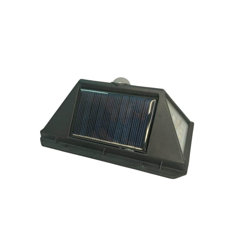 Balizador Luminária de Parede Solar de Parede, 100 Led Sensor proteção contra água