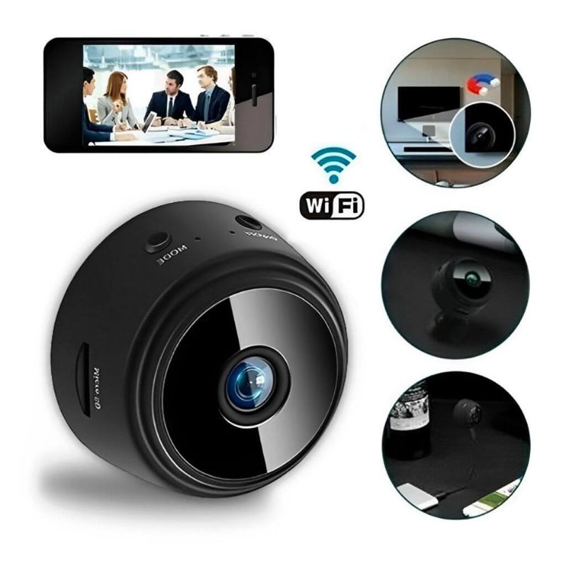 Mini Câmera de Visão Noturna HD Wifi