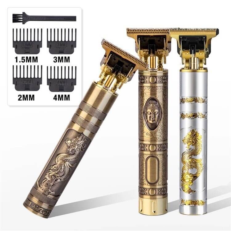 Máquina De Cortar Cabelo Para Barba Masculina Elétrico Profissional