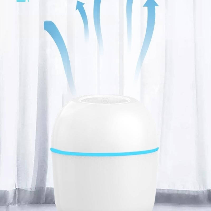 Mini Umidificador Grande Capacidade Com Atmosfera Led Luz Noturna Lâmpada Casa Para Quarto Casa Escritório